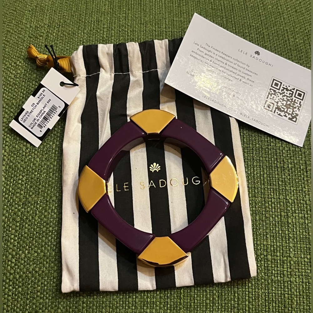 LELE SADOUGHI Stretch Geo Bangle